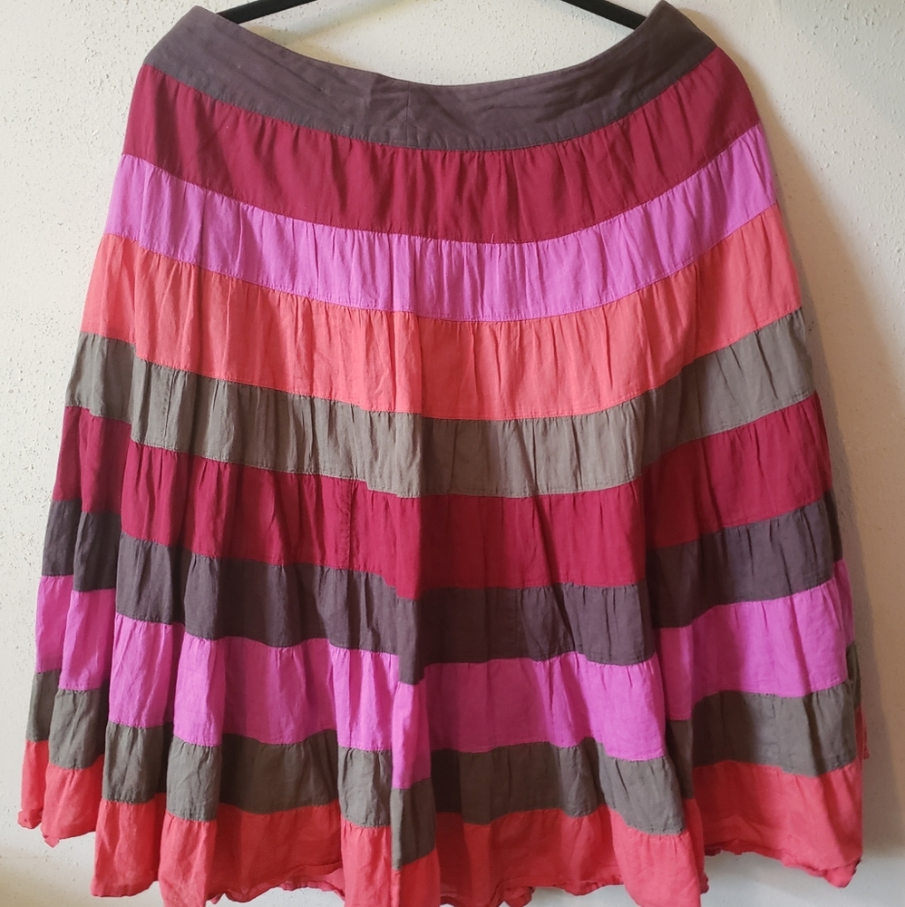 Flowy fall skirt